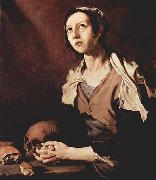Jose de Ribera Hl. Maria von agypten Spain oil painting artist